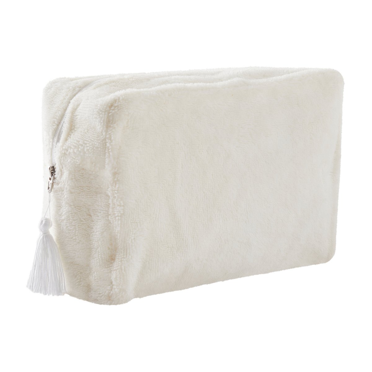 Bamboo toiletry bag - milk foam