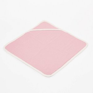 Badcape light pink - Soft Dots