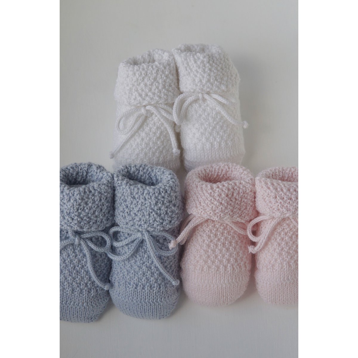 Newborn støvletter - cremet hvid