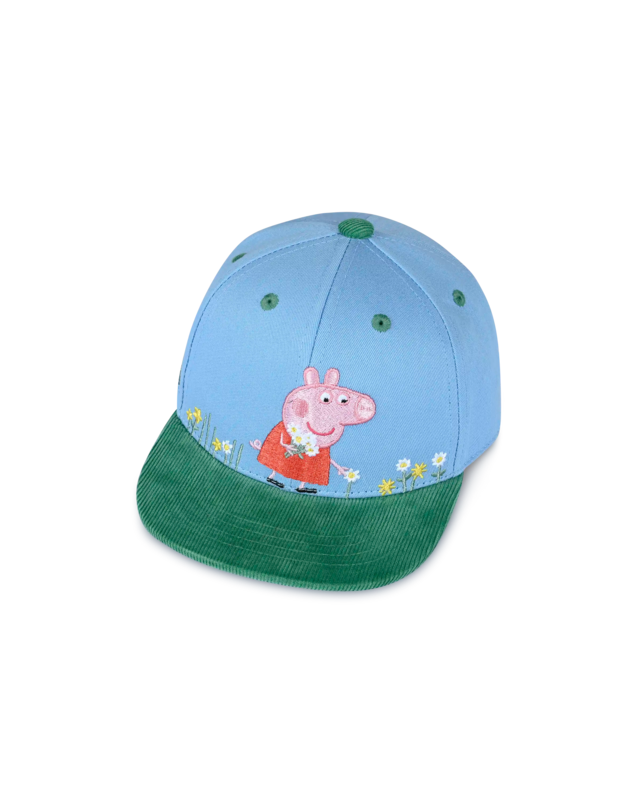 koaa – Peppa Wutz "Frühling" – Snapback blu/verde Taglia: 1-3 anni