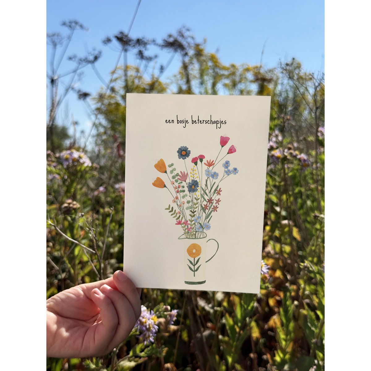 Carte postale - un tas de puits