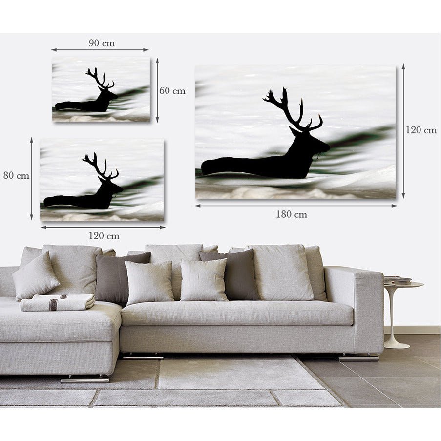 Acrylic glass billeder - Swimming Deer