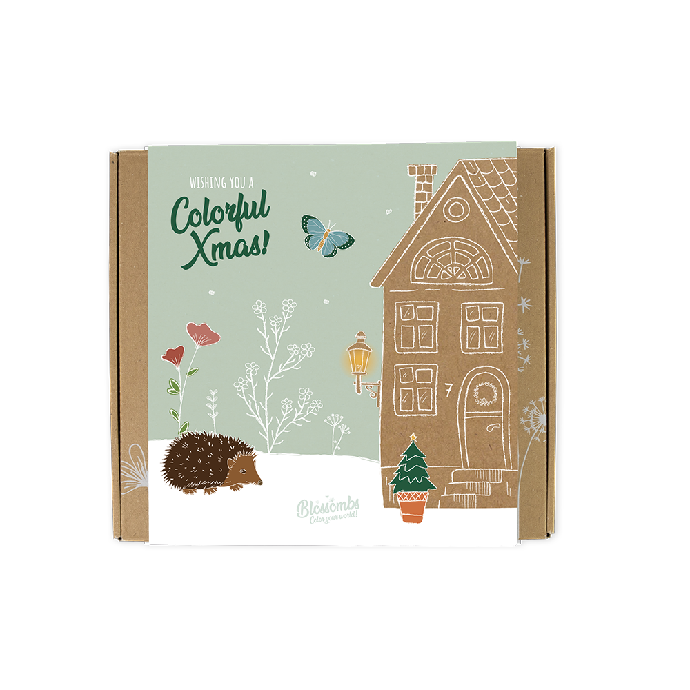 Gift Box Medium - Xmas Garden