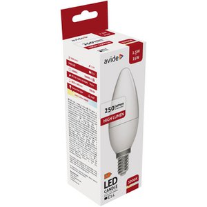Avide LED-Lampe E14 4W 3000K WW 320lm