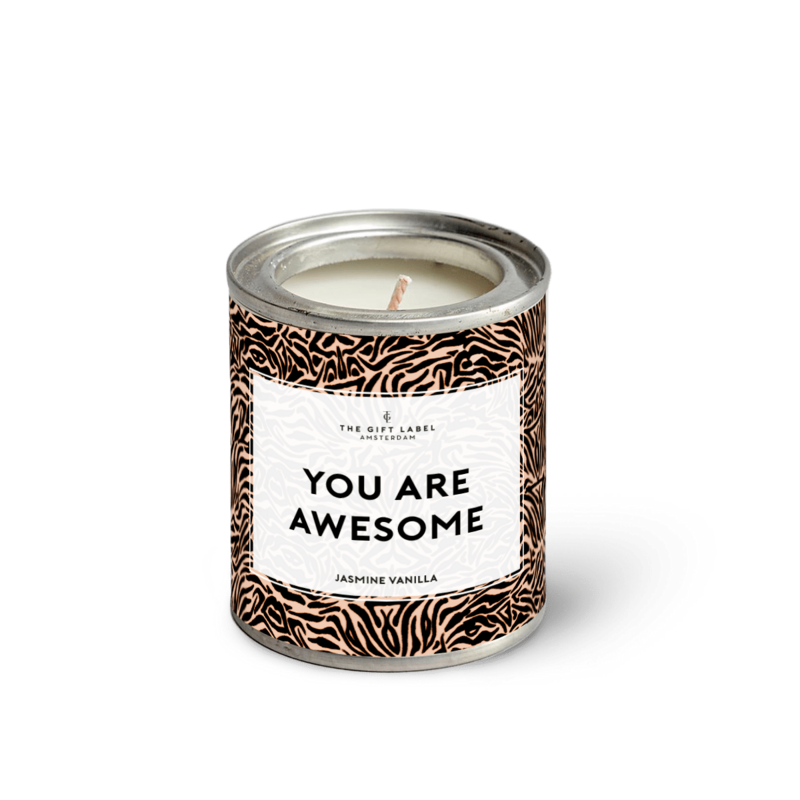 Candletin90gr - You Are Awesome II - Jasmine Vanilla