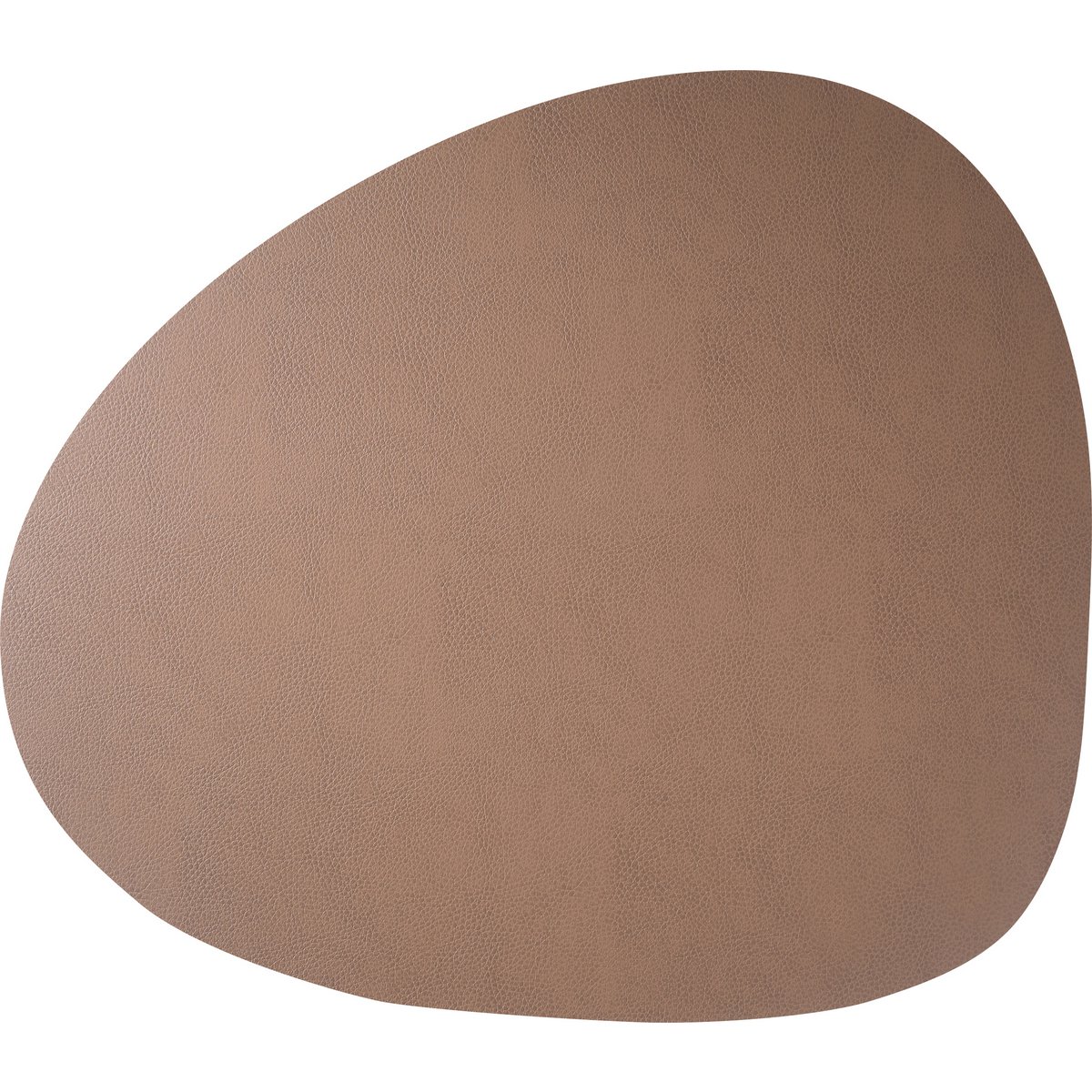 Tovaglietta Skinnature | pelle riciclata | Ciottolo 40x46 cm