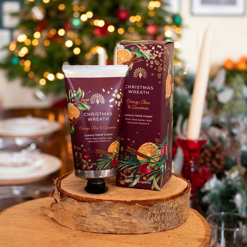ENGLISH SOAP C° Handcreme 75 ml – Weihnachtskranz