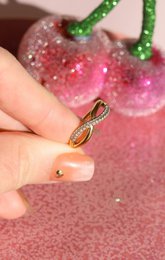Michelli - Double Layer Cross Gold Ring