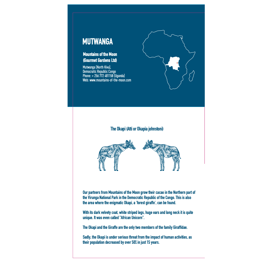 ZERO Suiker 70% (Donkere Melk) - Congo - BIO