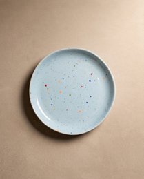New Party Low Pasta Plate 23cm - Mix 6 Pieces