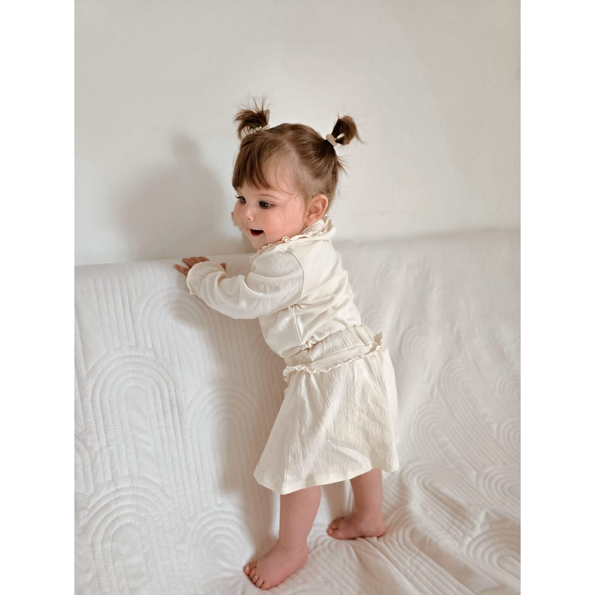Little Chiq Baby rokje beige