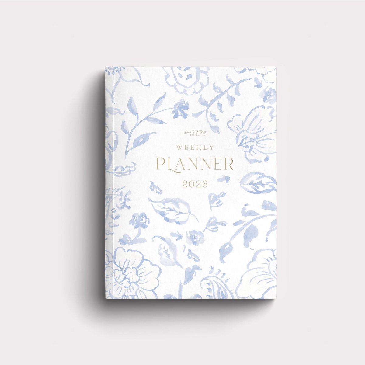 Planer im Taschenformat 2026 Blue Blooms