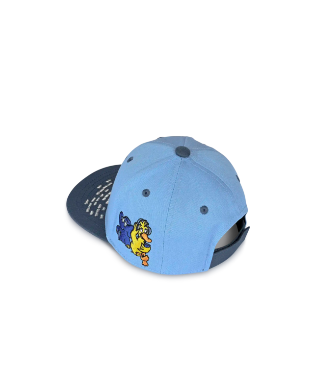 koaa – Maus, Elefant & Ente “Boombox” – Snapback blauw/grijs