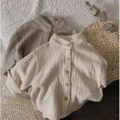Annie & Charles® muslin shirt