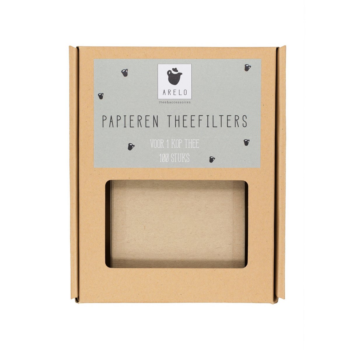 Paper Tea Filter - 100 pcs