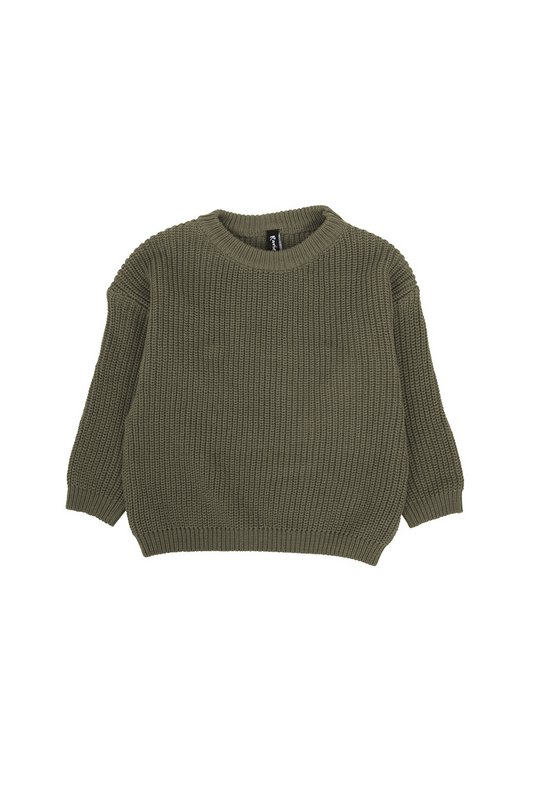 Billy Oversized Sweater - Army