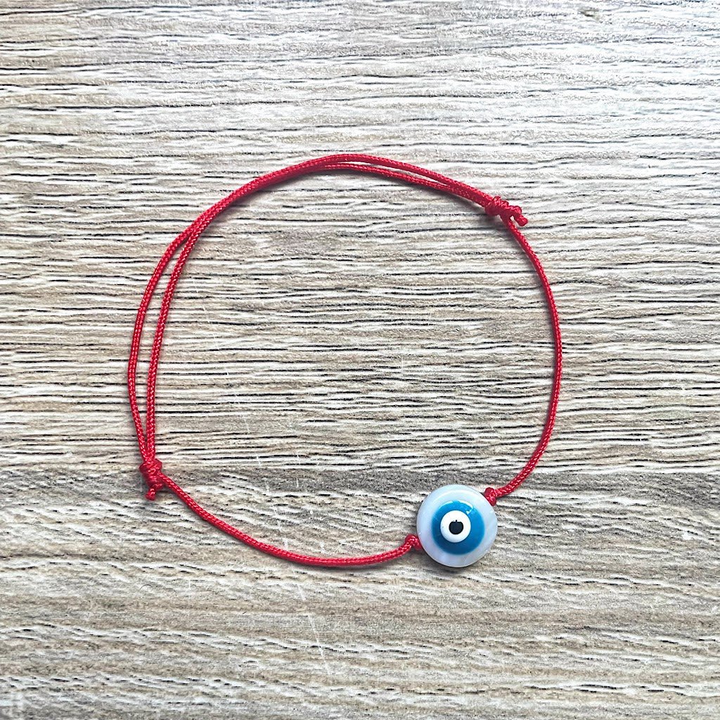 Pulsera de cordón deslizante Lucky Blue Eye