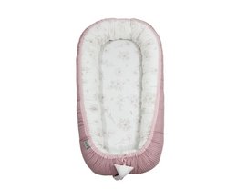 Babynest Babycocoon Cottonwaffel Love & Rosy