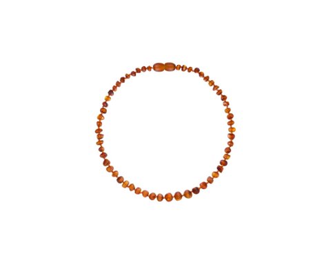 Cognac - Baby amber necklace
