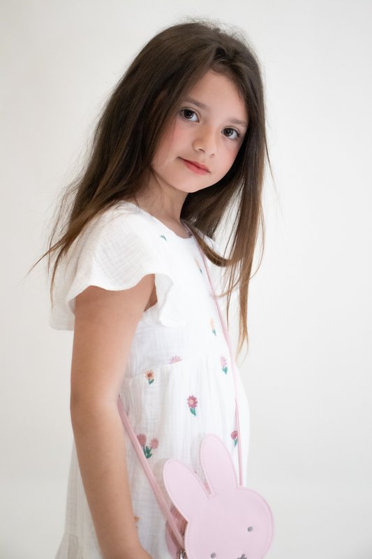 Sac bandoulière enfant Miffy Rose Collection ©Mercis Bv