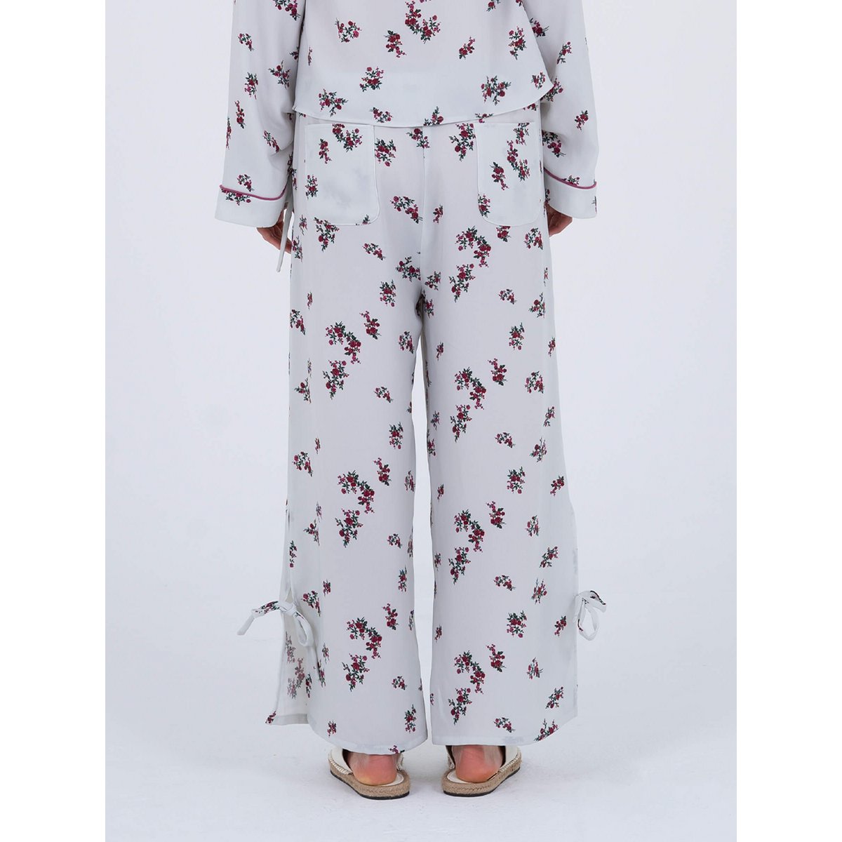Bloom Flower Print Pants