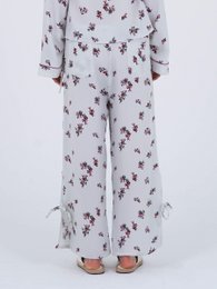Bloom Flower Print Pants
