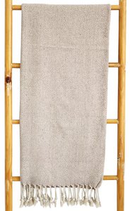 Plaid Mansay aus recycelter Baumwolle 150 x 125 cm