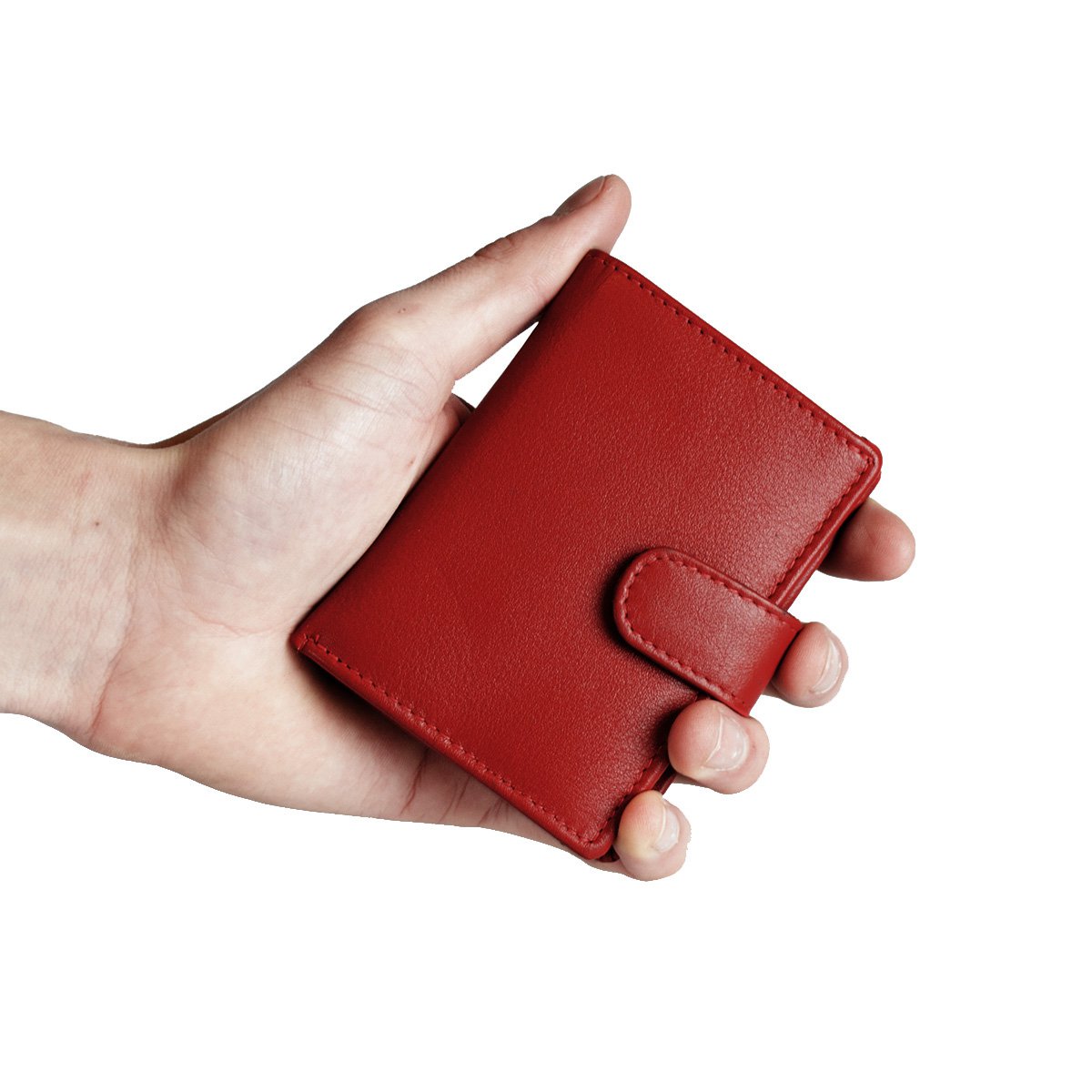 Cardprotector - Miniwallet - Mini wallet - Leather card holder leather - Credit card holder In 11 Colors