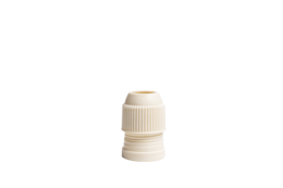 Stainless steel socket adapter in size M, suitable for use with spatulas.