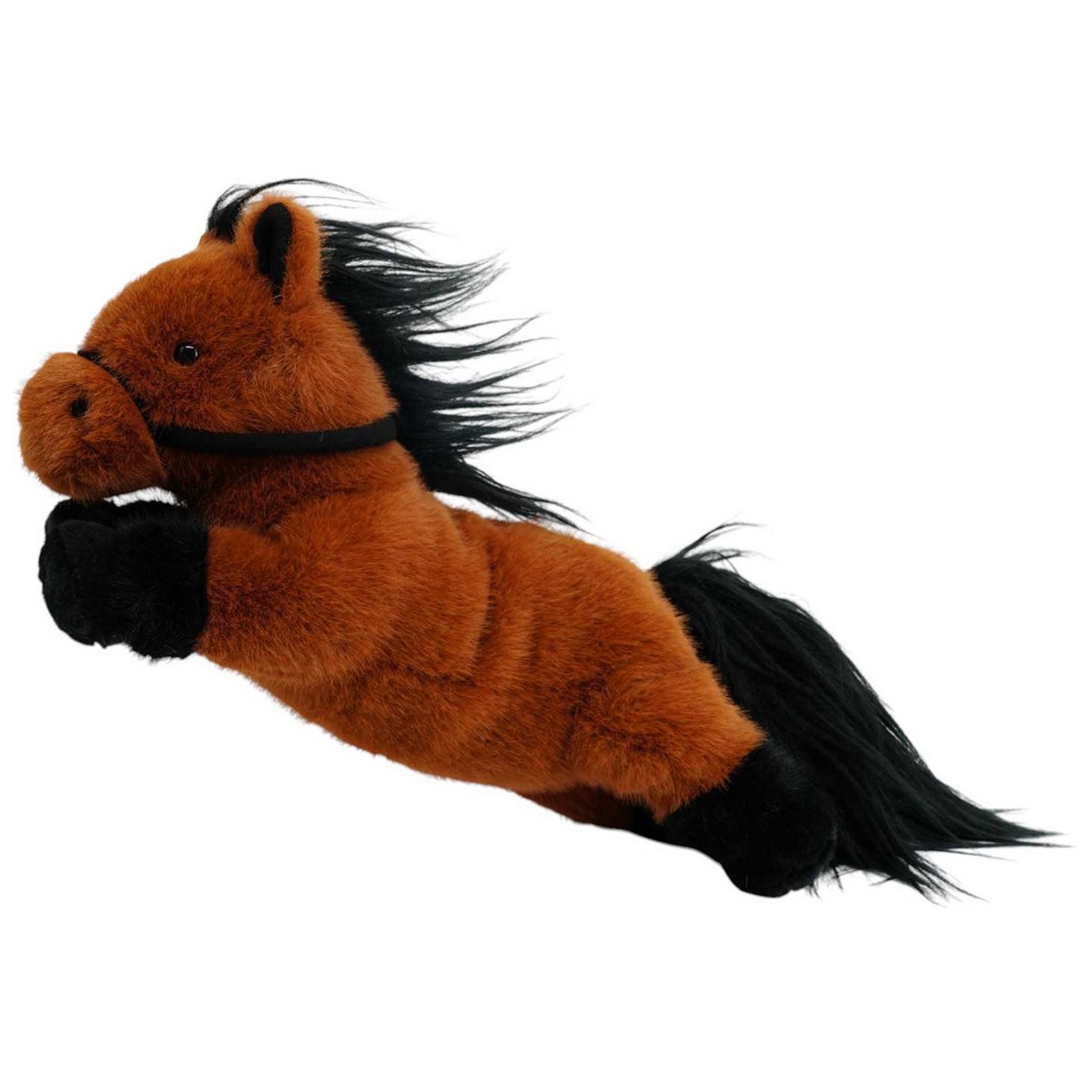 Peluche One Love - Cavallo Carly in bianco e nero