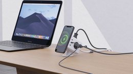 PowerCube Extended USB PD 3A+3C 80W magnetisch kabellos