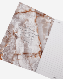 A5 Notebook in Luxurious Yashma