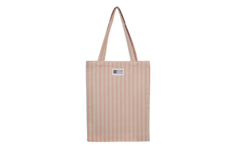 Shopping bag pastel pink 34x45 cm Home design