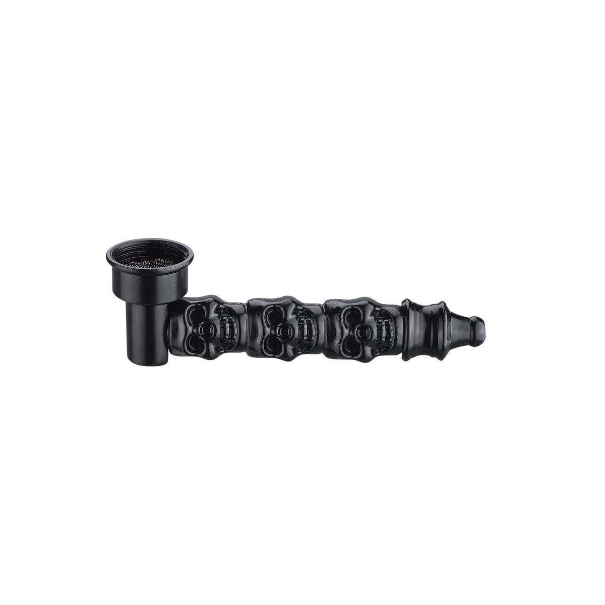 Metalrør kranium 8 cm