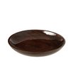 J-Line Kom Laag Mango Hout Bruin Large