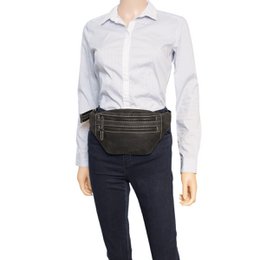 3 Colors Leather Crossbody Fanny Pack - Pouch For Women And Men