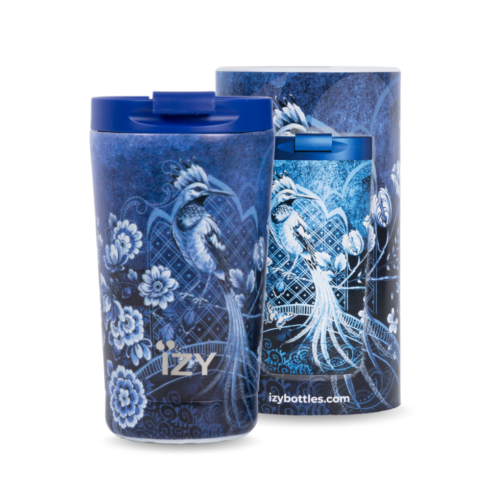 IZY Thermos Mugs - Royal Blue 2.0 - 350ML To-Go Insulated Coffee mug