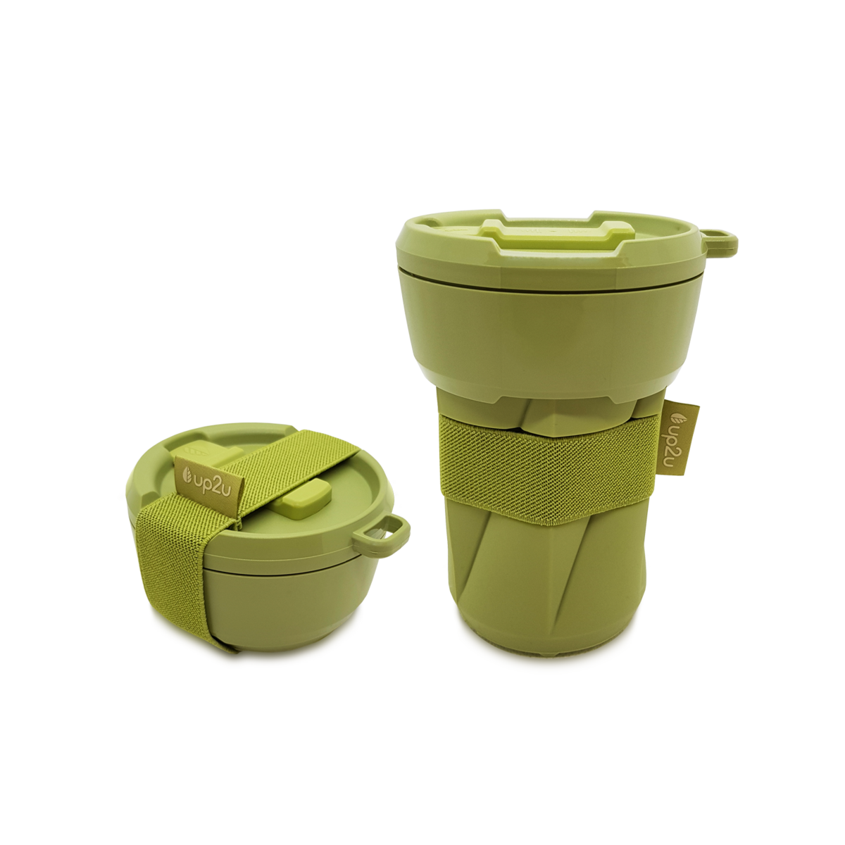 MuC My useful Cup® Kiwi - faltbarer Mehrwegbecher