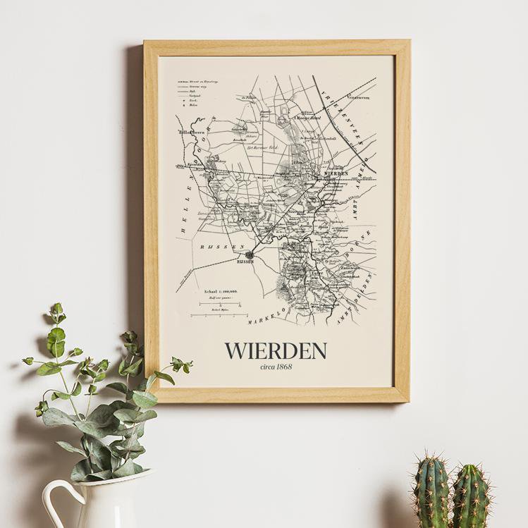 Wierden in vintage style