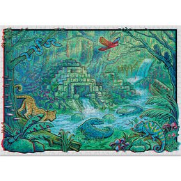 Jungle 3D Jigsaw Puzzle (1000 pieces)