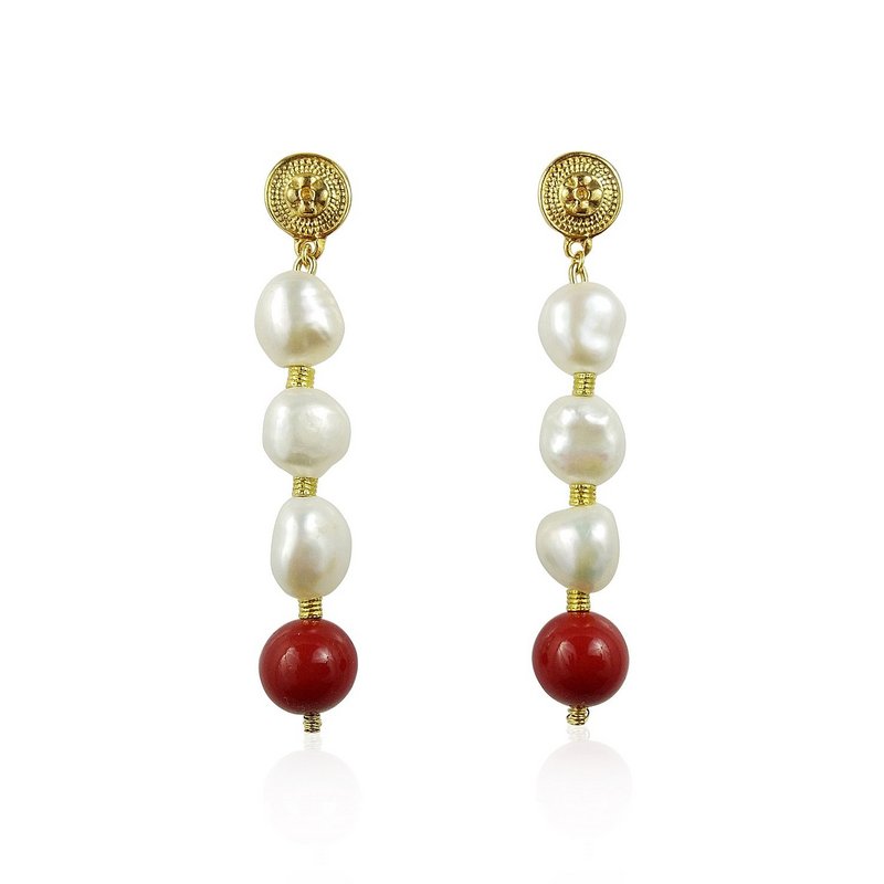 LAS MENINAS GOLD EARRINGS