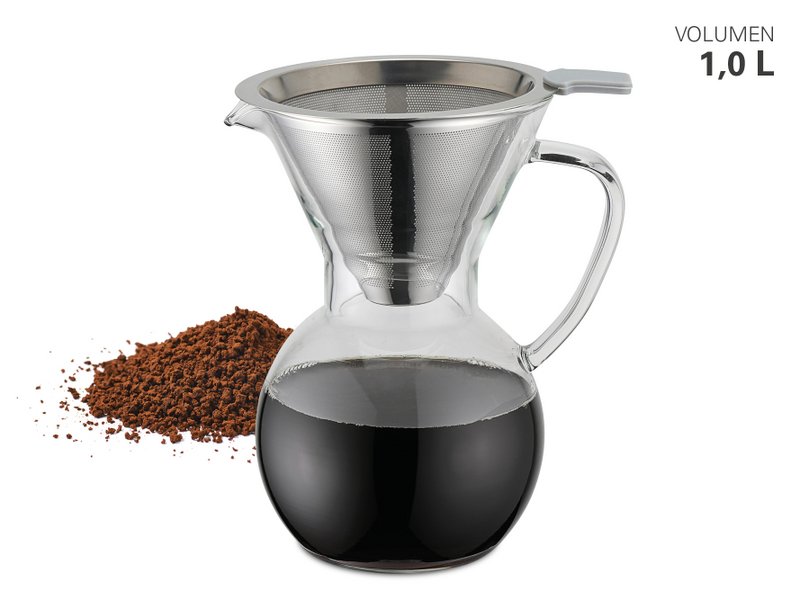 Kaffeebereiter "Pour Over" inkl. Filter 600 ml