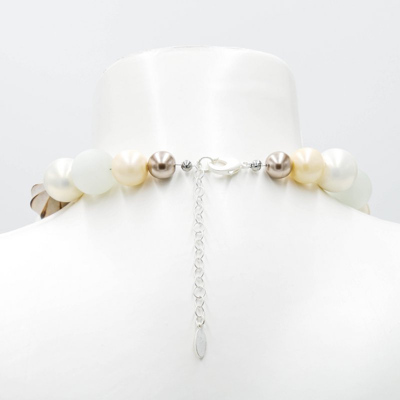 Collier Stephisimo "Bollywood", Ivoire