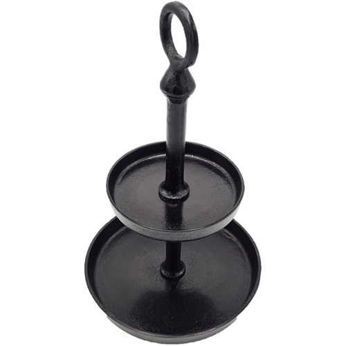2 Laags Etagere - Candy - Black Antique