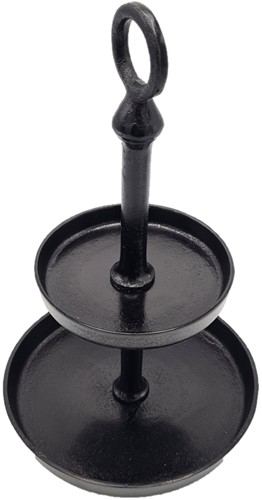 2 Laags Etagere - Candy - Black Antique