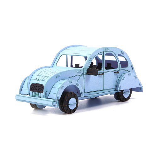 Papiermodell Citroën 2CV Auto