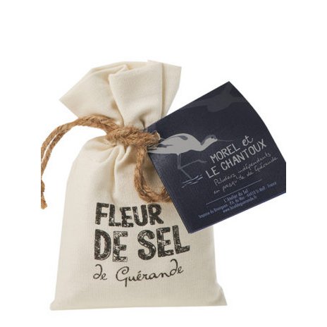 Fleur de sel fra Guérande BGB - 125 g lærredstaske