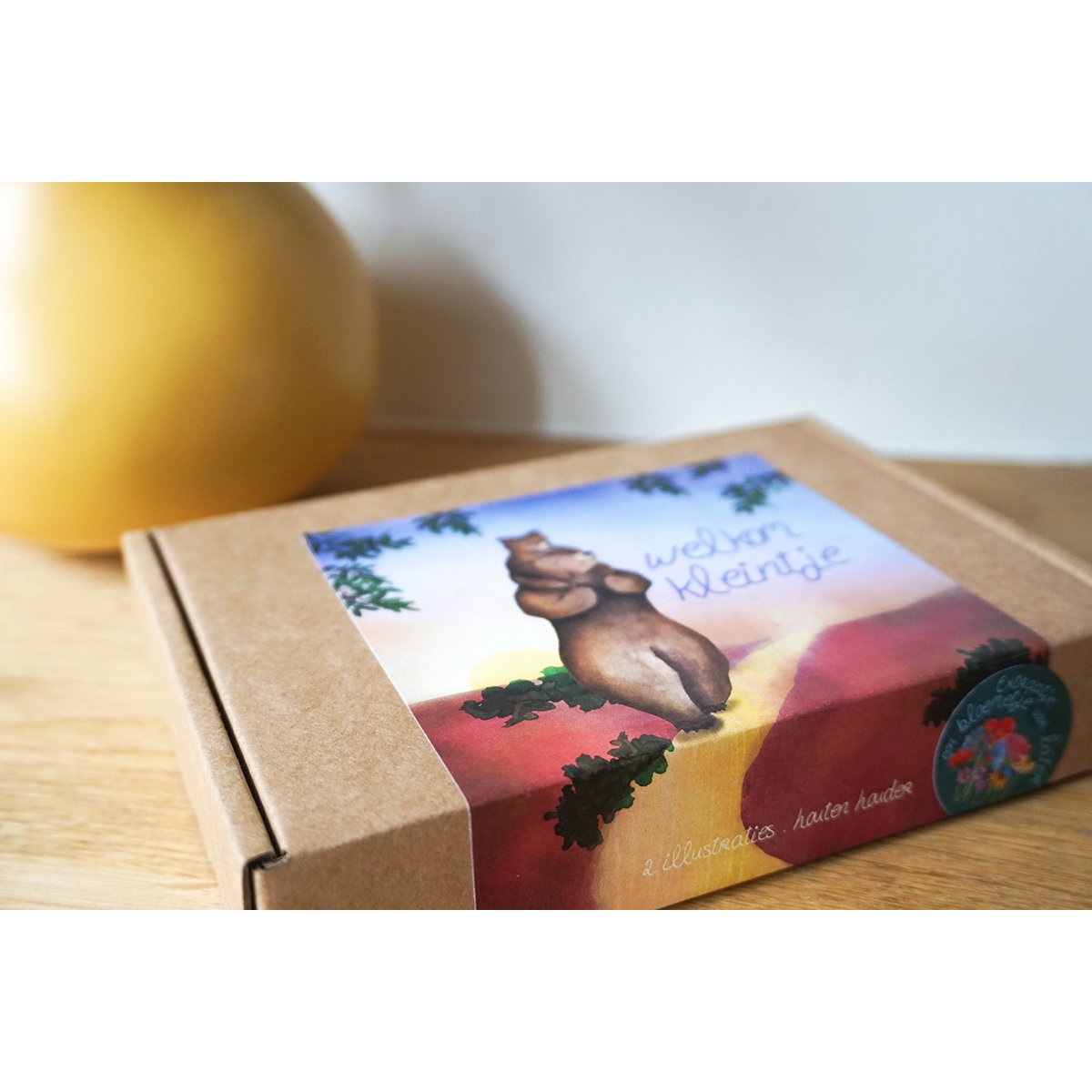 Welcome little one gift set