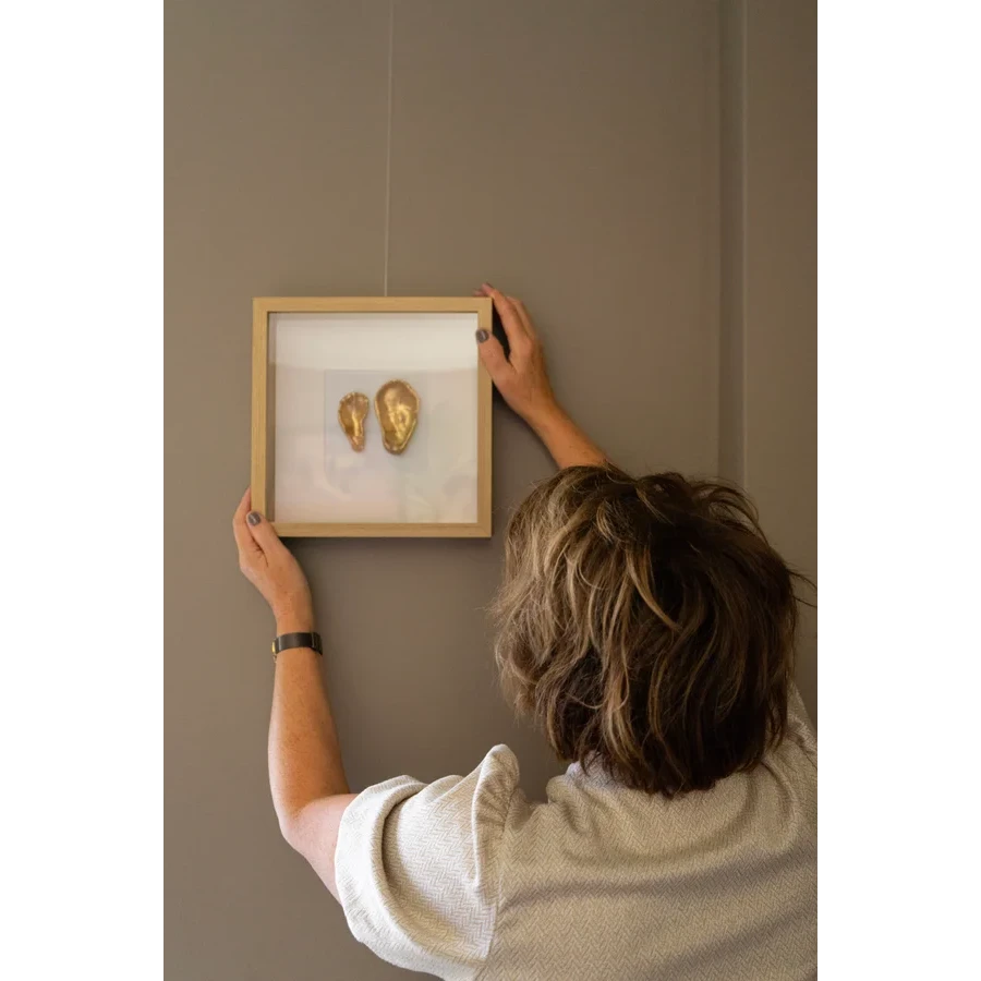 SeArt by Noa - Oesterkunst (huîtres boisées 2 façades)