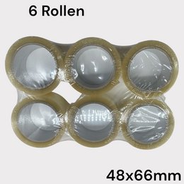 Timmy Toys - VD057 - VD058 - VD059 - Tape Rolls 6pcs - Tape Dispenser - 48x66mm - 1 stuk